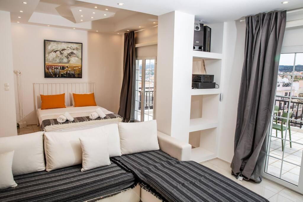 Appartement Seafront Central Apt In Lavrio Extérieur photo